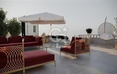 Beykoz Merkezde Full Boğaz Manzaralı Satılık 5+1 Lüks Tripleks Villa