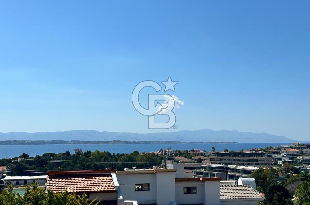 ÇEŞME ARDIÇ - PAŞALİMANI 6+1 HAVUZLU EŞYALI KİRALIK VİLLA