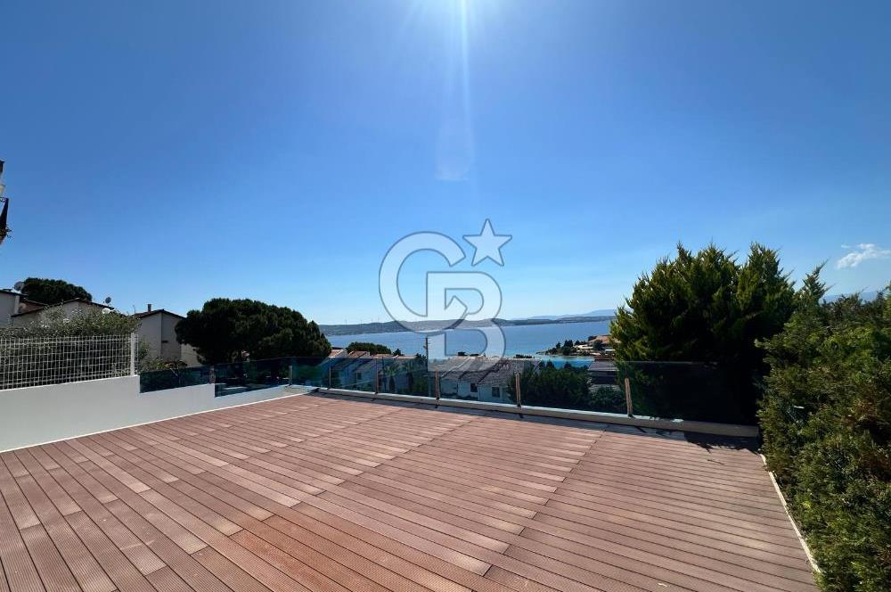 ÇEŞME ARDIÇ - PAŞALİMANI 6+1 HAVUZLU EŞYALI KİRALIK VİLLA
