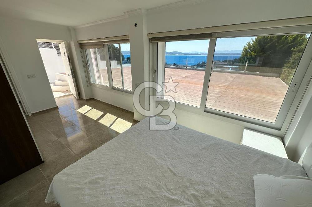 ÇEŞME ARDIÇ - PAŞALİMANI 6+1 HAVUZLU EŞYALI KİRALIK VİLLA