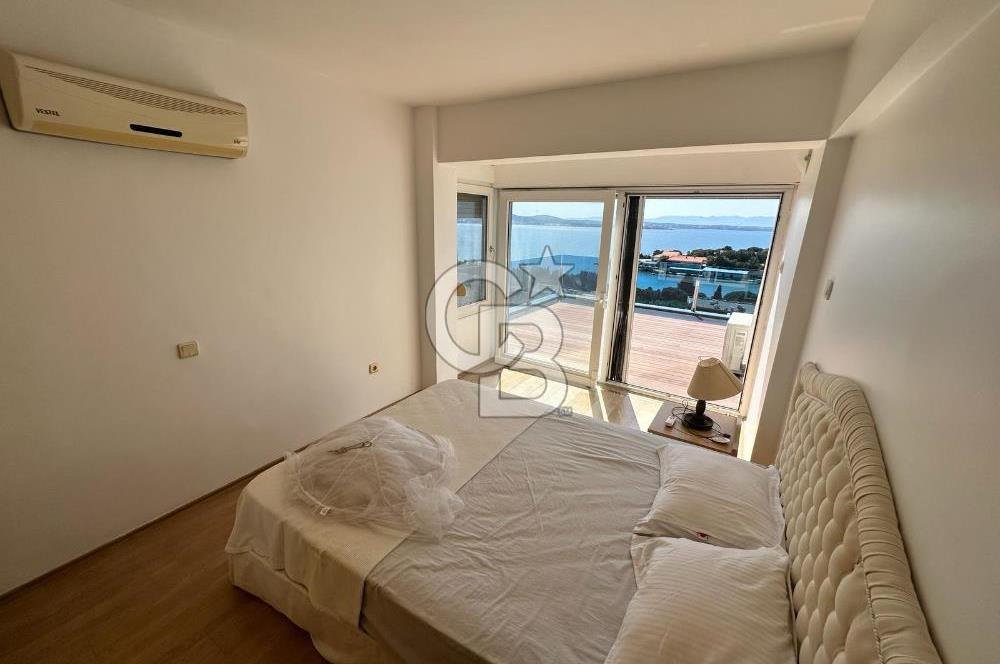 ÇEŞME ARDIÇ - PAŞALİMANI 6+1 HAVUZLU EŞYALI KİRALIK VİLLA