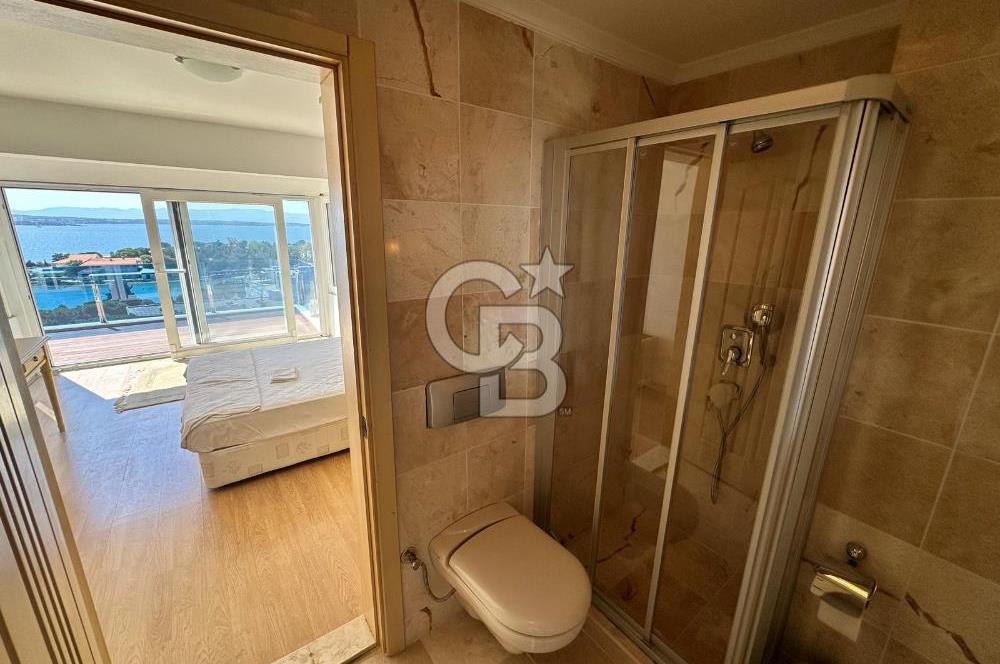 ÇEŞME ARDIÇ - PAŞALİMANI 6+1 HAVUZLU EŞYALI KİRALIK VİLLA