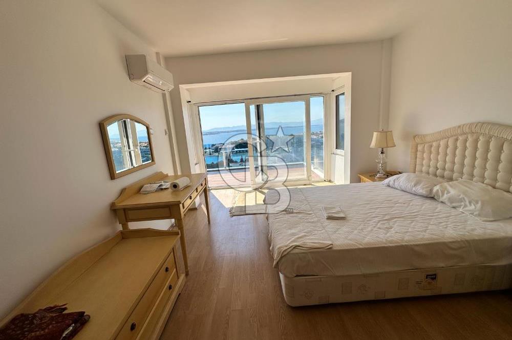 ÇEŞME ARDIÇ - PAŞALİMANI 6+1 HAVUZLU EŞYALI KİRALIK VİLLA