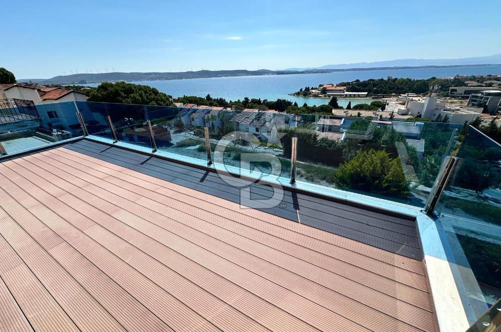 ÇEŞME ARDIÇ - PAŞALİMANI 6+1 HAVUZLU EŞYALI KİRALIK VİLLA