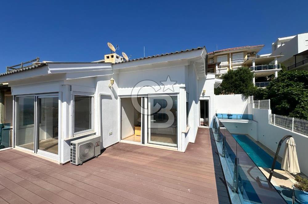 ÇEŞME ARDIÇ - PAŞALİMANI 6+1 HAVUZLU EŞYALI KİRALIK VİLLA