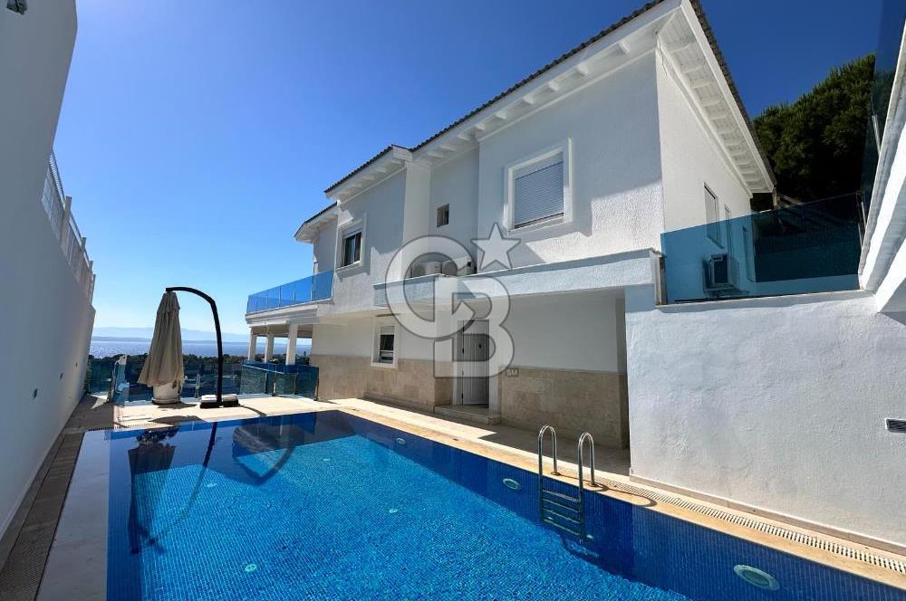 ÇEŞME ARDIÇ - PAŞALİMANI 6+1 HAVUZLU EŞYALI KİRALIK VİLLA