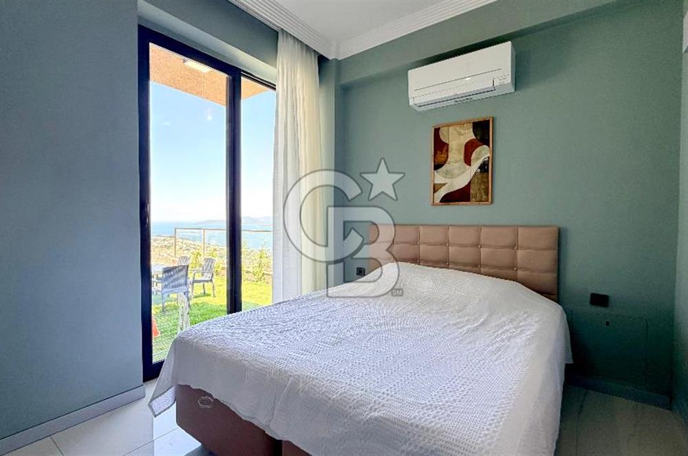 Milas Boğaziçi'nde Deniz Manzaralı Satılık 4+1 Müstakil Ev