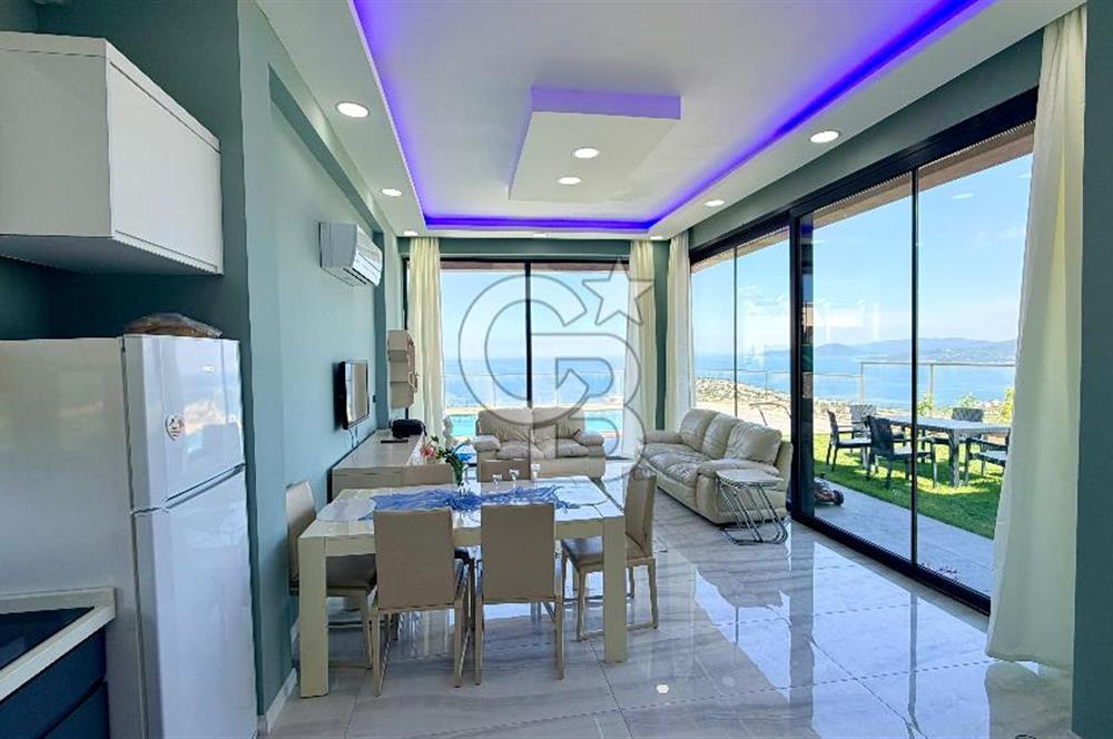 Milas Boğaziçi'nde Deniz Manzaralı Satılık 4+1 Müstakil Ev