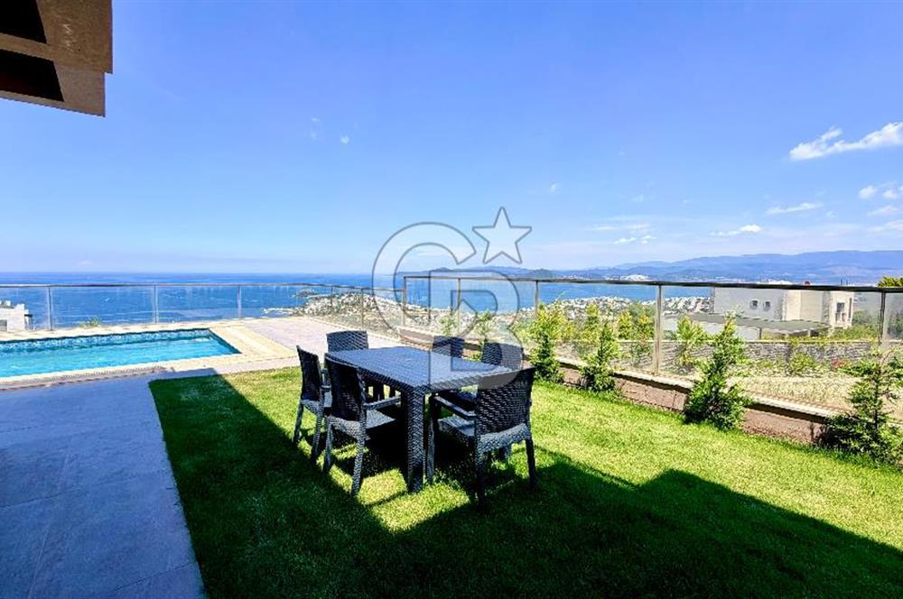 Milas Boğaziçi'nde Deniz Manzaralı Satılık 4+1 Müstakil Ev