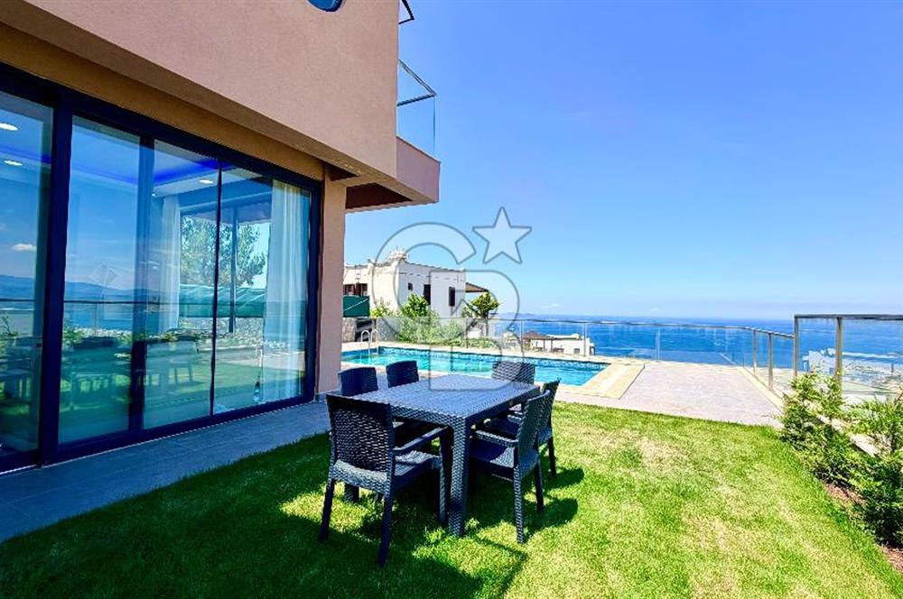 Milas Boğaziçi'nde Deniz Manzaralı Satılık 4+1 Müstakil Ev
