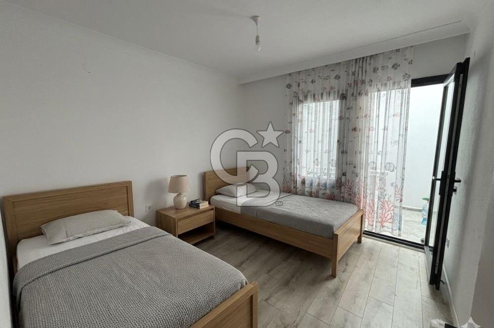 Datça Merkez'de Kiralık 2+1 Bahçeli ve Eşyalı Daire