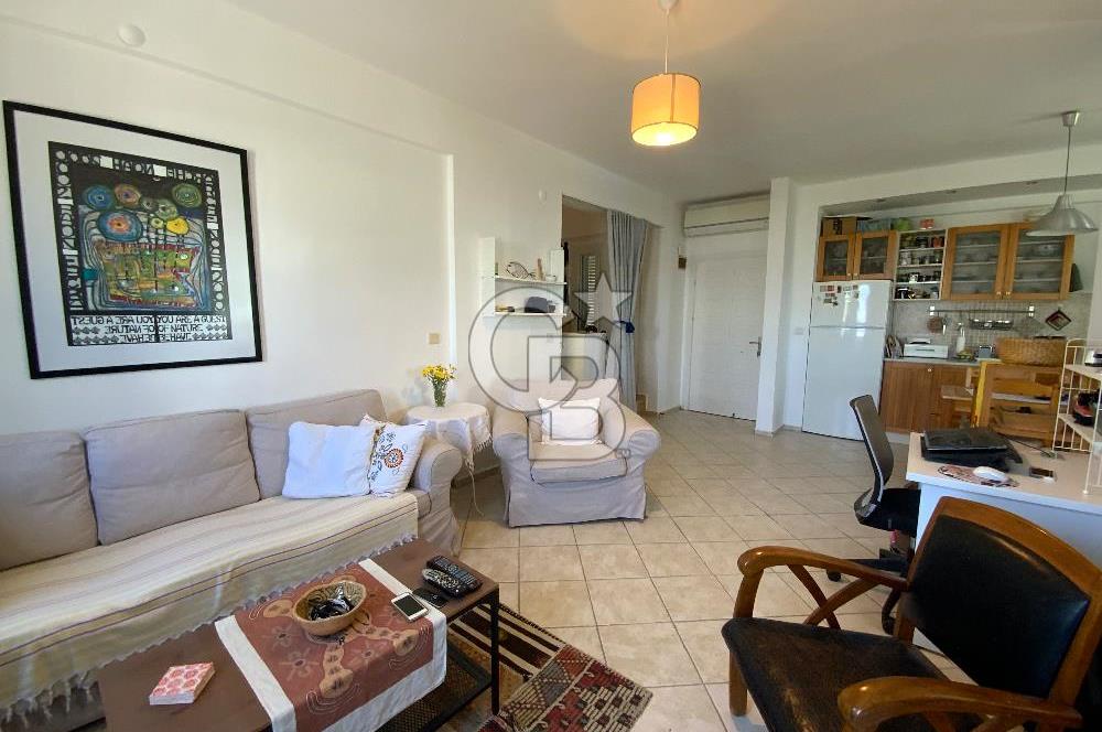 Bodrum Ortakent Yahşi'de Özel plajlı, Bahçeli Kiralık Dubleks Ev