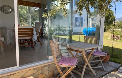 Bodrum Ortakent Yahşi'de Özel plajlı, Bahçeli Kiralık Dubleks Ev