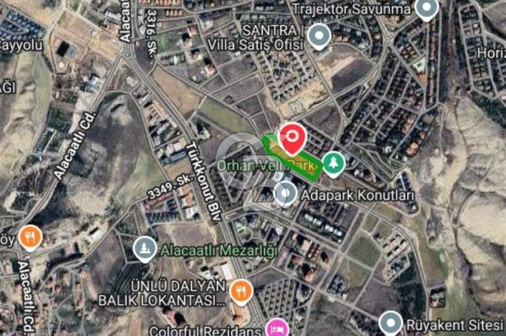 ALACAATLI'DA ANA CADDE ÜZERİNDE SATILIK 312 m² ARSA