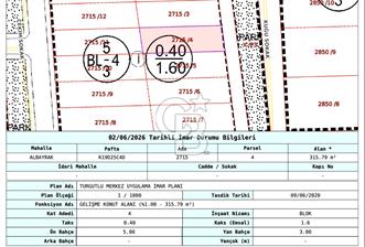 Turgutlu Albayrak Mahallesinde 4 Kat İmarlı Konut Arsası - 2 - 351780