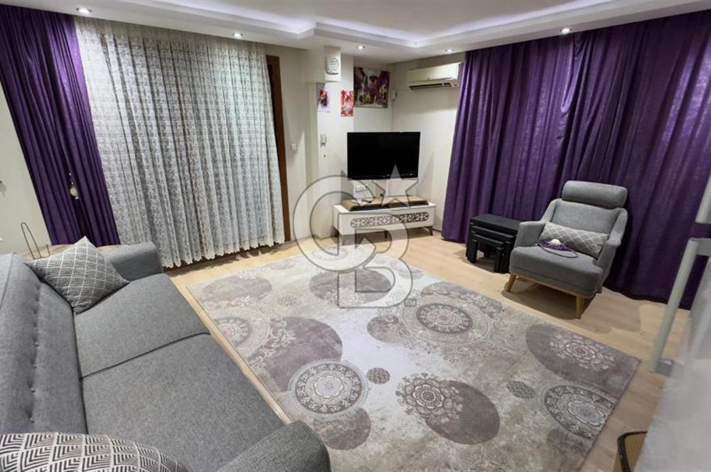 C.B.ROUTE | DİKİLİ MERKEZDE BAHÇE KATI FULL EŞYALI KİRALIK DAİRE