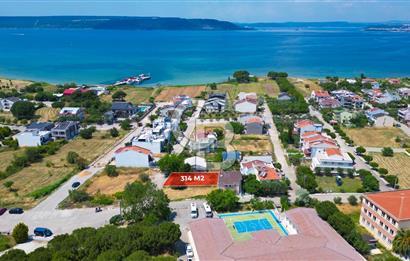 ÇANAKKALE KEPEZ'DE FULL BOĞAZ MANZARALI SATILIK İMARLI ARSA