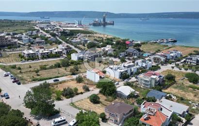 ÇANAKKALE KEPEZ'DE FULL BOĞAZ MANZARALI SATILIK İMARLI ARSA