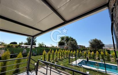 800m2 TARLA İÇERİSİNDE 2+1 HAVUZLU MÜSTAKİL EV