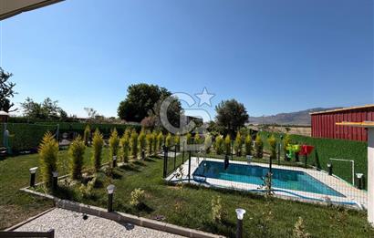 800m2 TARLA İÇERİSİNDE 2+1 HAVUZLU MÜSTAKİL EV