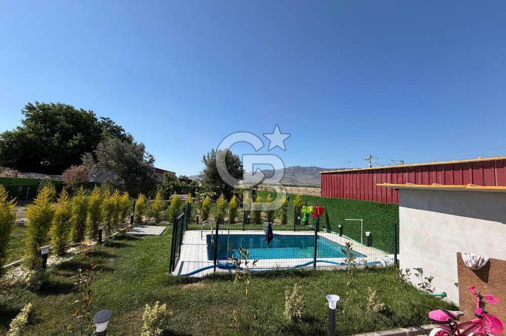 800m2 TARLA İÇERİSİNDE 2+1 HAVUZLU MÜSTAKİL EV