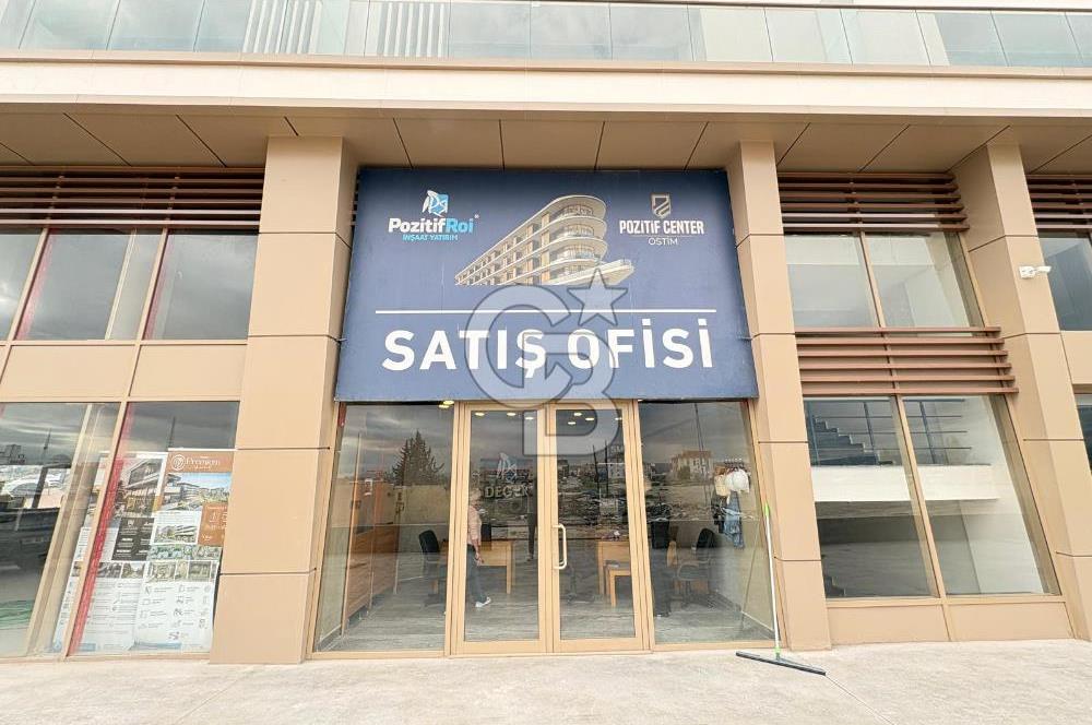 Ostim Pozitif Center'da Kiralık 65 m² Prestijli Oval Ofis