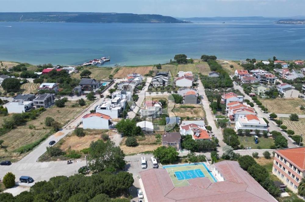 ÇANAKKALE KEPEZ'DE FULL BOĞAZ MANZARALI SATILIK İMARLI ARSA