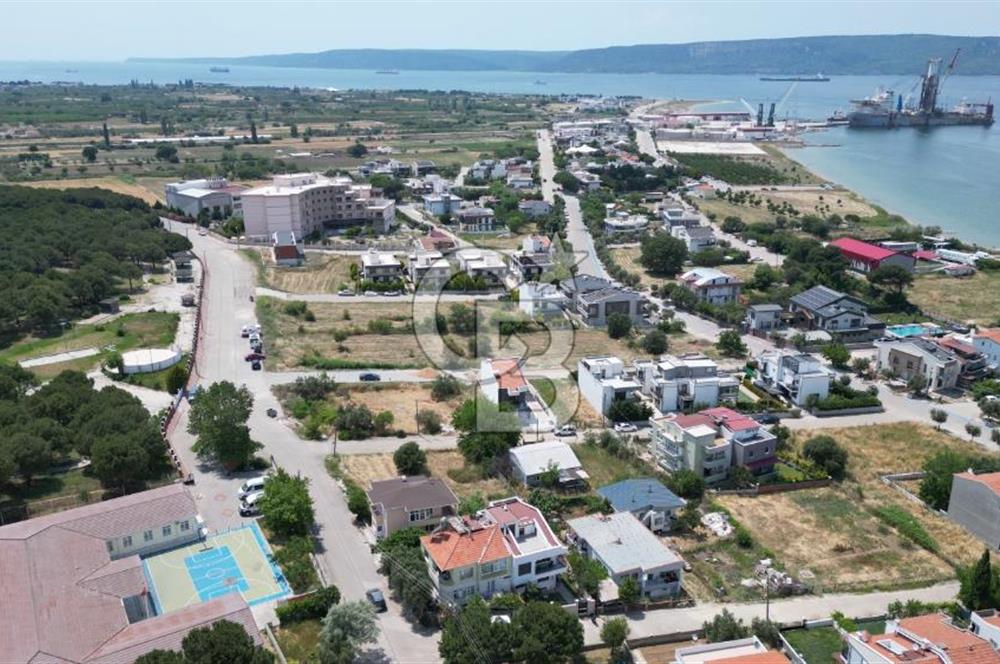 ÇANAKKALE KEPEZ'DE FULL BOĞAZ MANZARALI SATILIK İMARLI ARSA