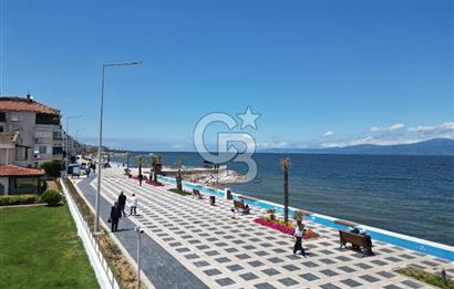 BURSA, MUDANYA BURGAZ'da DENİZE SIFIR KİRALIK VİLLA