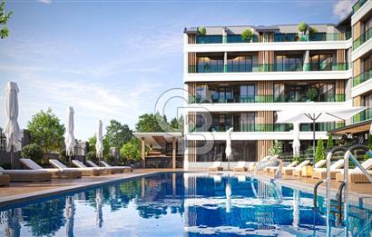 SANDİEGO REZİDANSTA SIFIR 1+1 EŞYALI KİRALIK HAVUZLU DAİRE