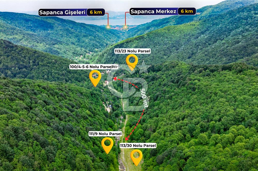 SAPANCA  İSTANBULDERE ALABALIK EVİ KONAKLAMA TESİSLERİ VE ARAZİLERİ SATILIK