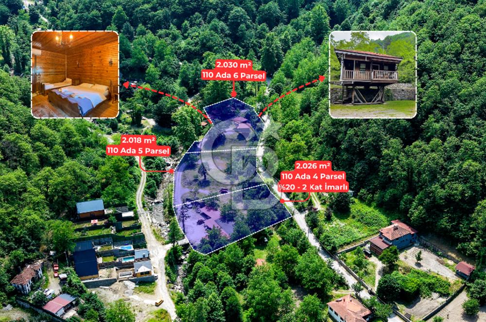 SAPANCA  İSTANBULDERE ALABALIK EVİ KONAKLAMA TESİSLERİ VE ARAZİLERİ SATILIK