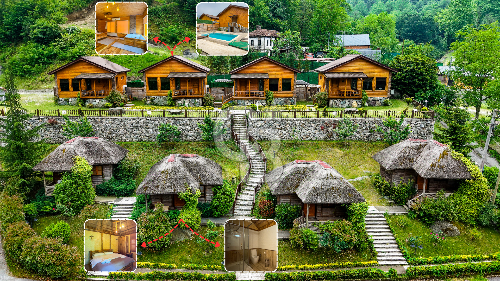 SAPANCA  İSTANBULDERE ALABALIK EVİ KONAKLAMA TESİSLERİ VE ARAZİLERİ SATILIK