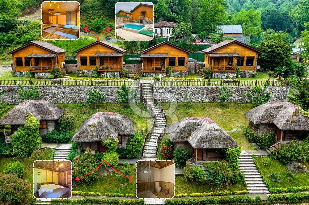 SAPANCA  İSTANBULDERE ALABALIK EVİ KONAKLAMA TESİSLERİ VE ARAZİLERİ SATILIK