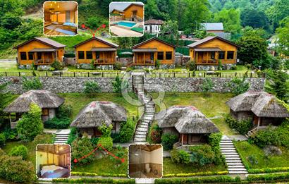 SAPANCA  İSTANBULDERE ALABALIK EVİ KONAKLAMA TESİSLERİ VE ARAZİLERİ SATILIK