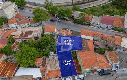 Ezine Cumhuriyet Mahallesi'nde 2 Parsel Bir Arada Müstakil ev