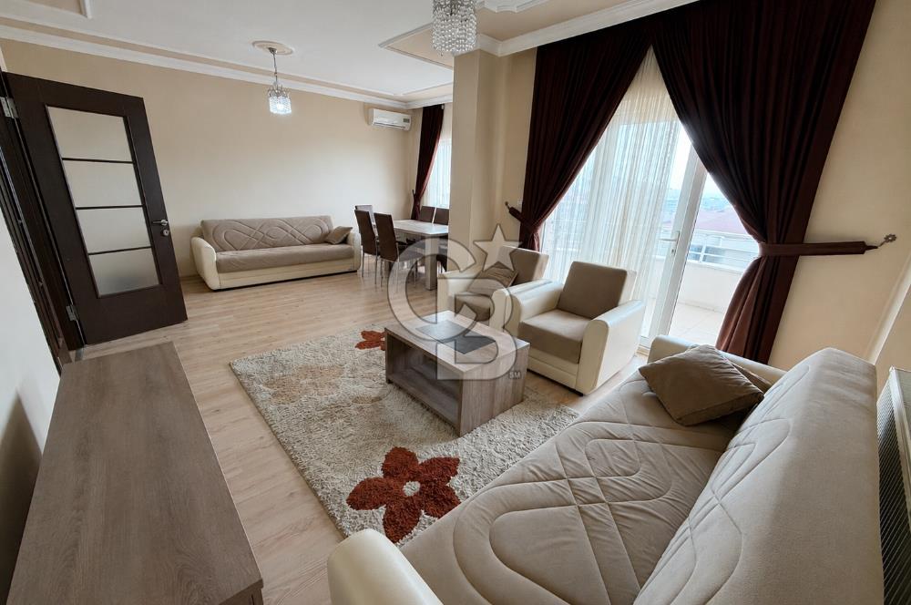 KAŞÜSTÜ MERKEZDE SATILIK DENİZ MANZARALI EŞYALI 5+2 DUBLEKS