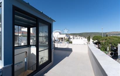 BODRUM YENİKÖY'DE MARİNA MANZARALI TİCARİ KULLANIMA UYGUN 2+1