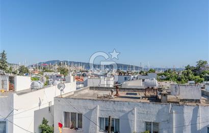 BODRUM YENİKÖY'DE MARİNA MANZARALI TİCARİ KULLANIMA UYGUN 2+1