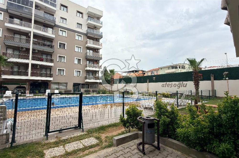 ÇİĞLİ ATEŞOĞLU CADDE LIFE’TA HAVUZLU SİTEDE SATILIK 1+1 