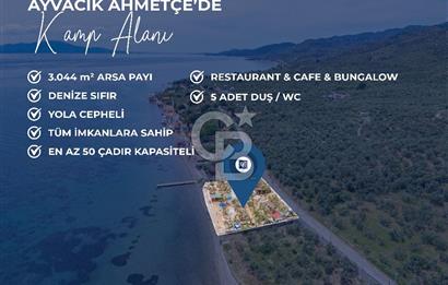 Denize Sıfır 3.044 m² Hazır Kamp ve BungIov İşletme devri