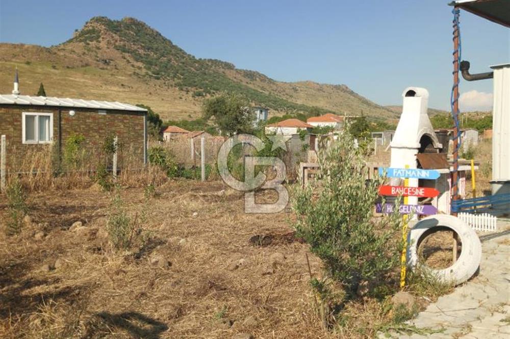 ALİAĞA UZUNHASANLAR KÖYÜNDE 445 M2 SATILIK HOBİ BAHÇESİ
