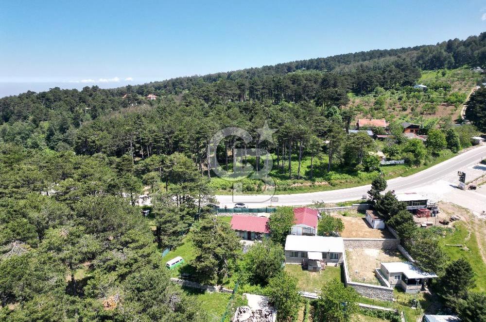 BURSA, ULUDAĞ YOLU ÜZERİ KİRAZLI'DA SATILIK DAĞ EVİ