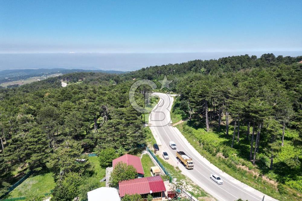 BURSA, ULUDAĞ YOLU ÜZERİ KİRAZLI'DA SATILIK DAĞ EVİ