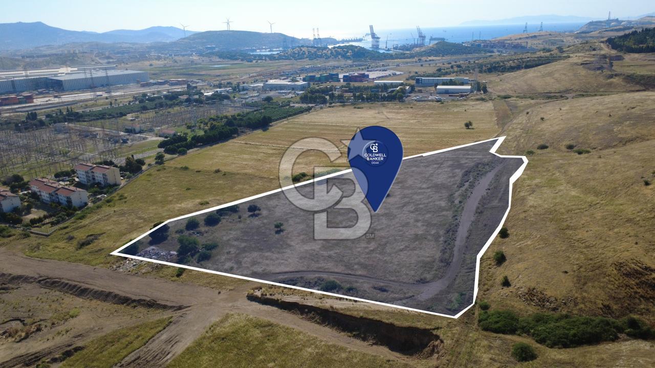ALİAĞA SANAYİ SİTESİ'NDE SATILIK 35.000 M² TARLA