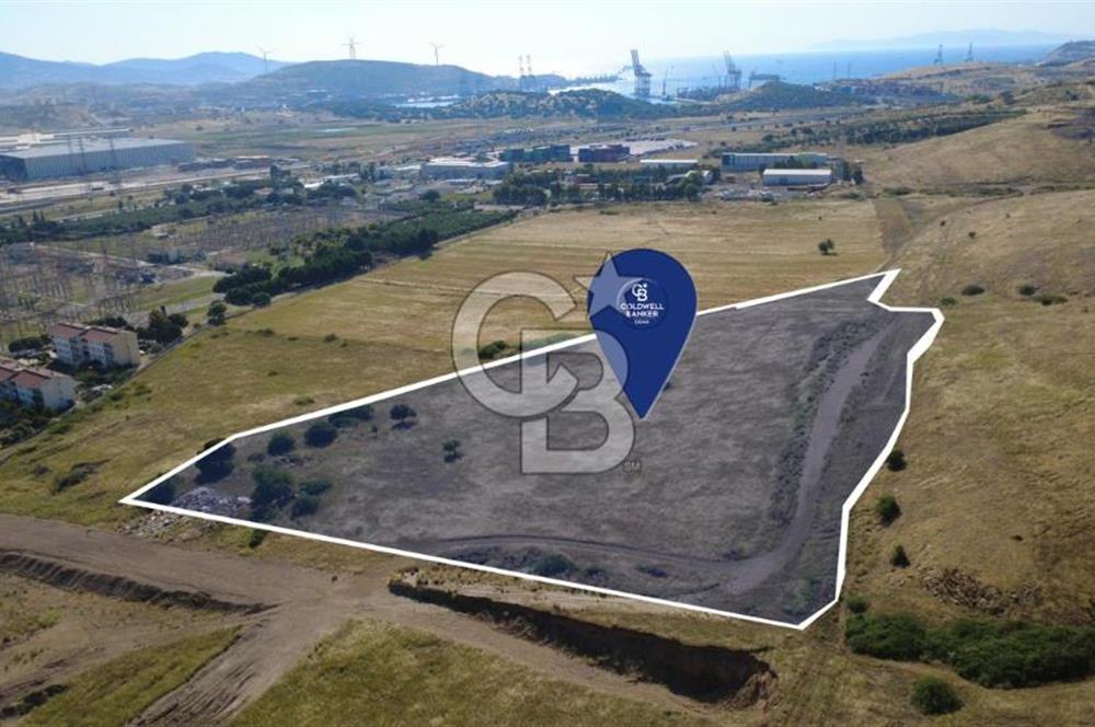 ALİAĞA SANAYİ SİTESİ'NDE SATILIK 35.000 M² TARLA