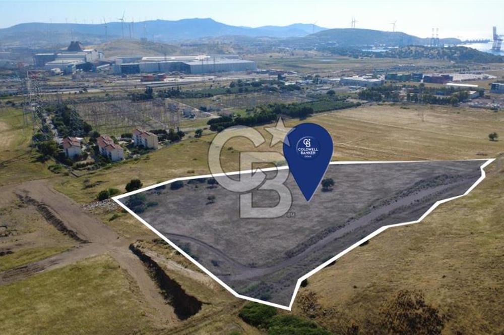 ALİAĞA SANAYİ SİTESİ'NDE SATILIK 35.000 M² TARLA