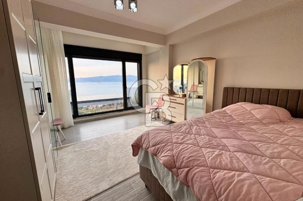 Panoramik Deniz Manzaralı Havuzlu Turizm Belgeli Lüks Villa