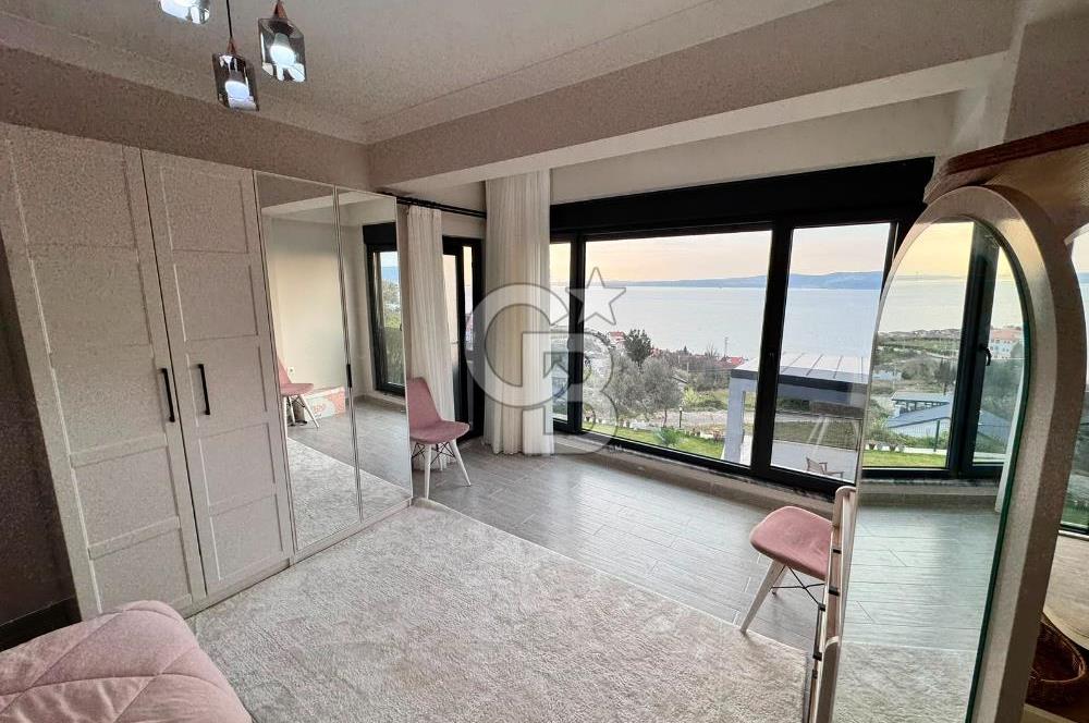 Panoramik Deniz Manzaralı Havuzlu Turizm Belgeli Lüks Villa