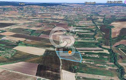 ÇATALCA KESTANELİK'TE 16.846 M² SATILIK TARLA